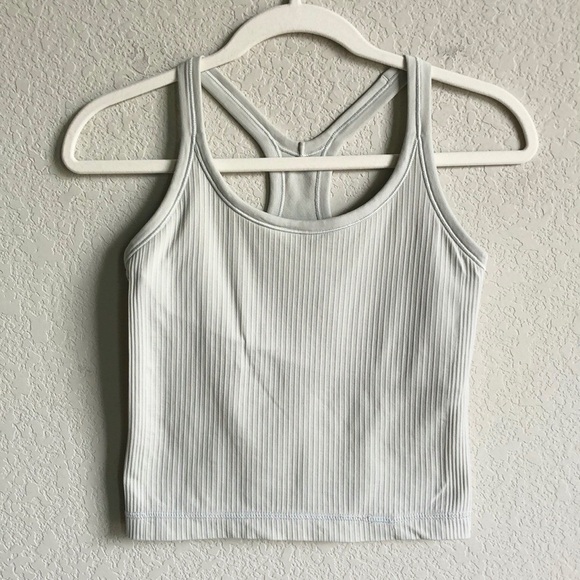 lululemon athletica Tops - Lululemon Ebb To Street Tank Hemmed Light Green 6 W1AX1S